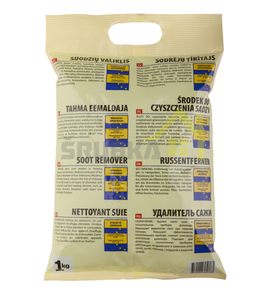 čistiaci prášok na&nbsp;odstránenie dechtu a&nbsp;sadzi - sáčok -1kg