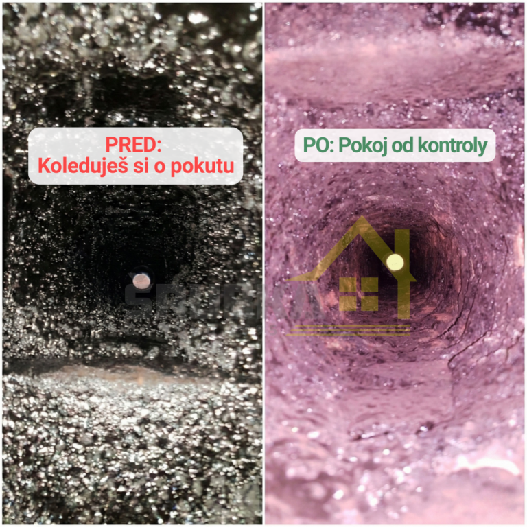 Pokuta za dym z komína a čistenie